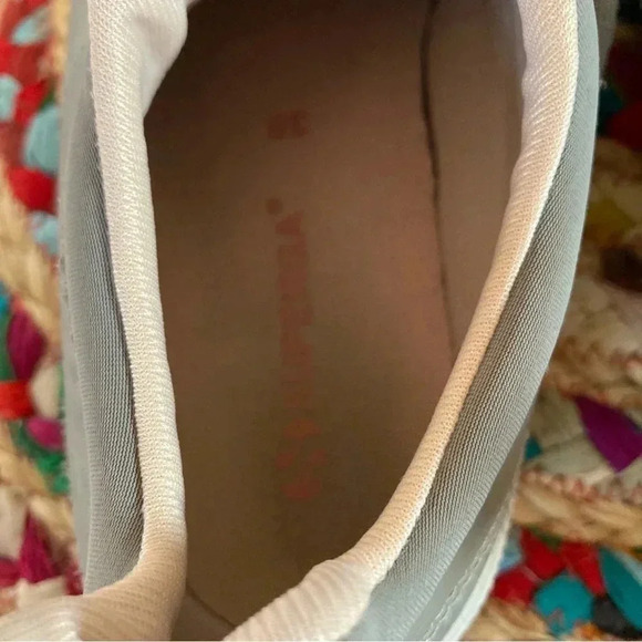 Superga grey leather  pink sneakers - Picture 4 of 8